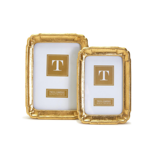 Bonheur Gold-Leaf Photo Frame