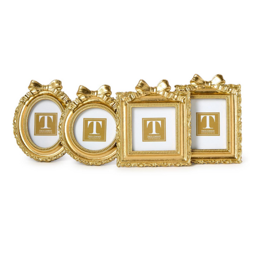 Vintage Gold Mini Photo Frame