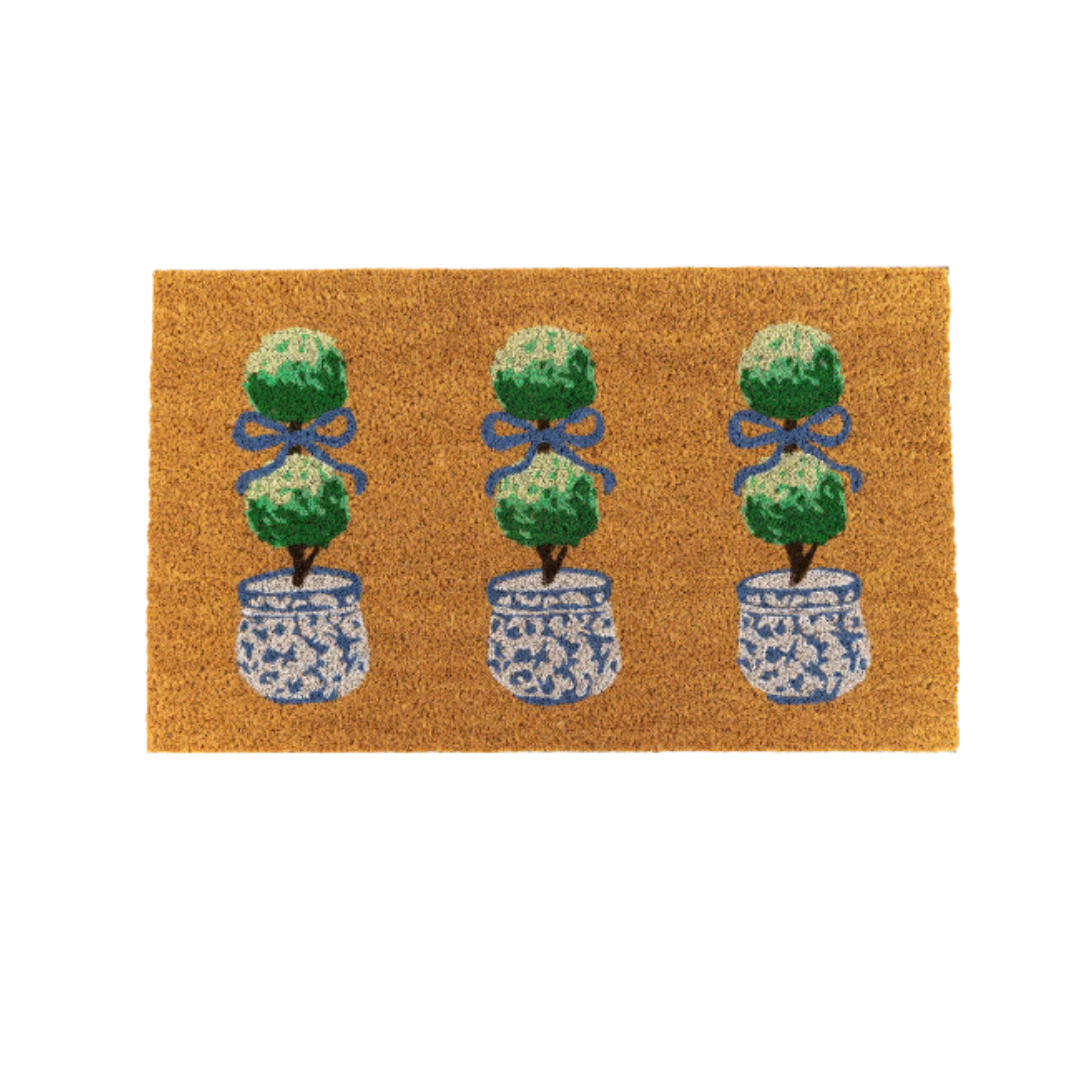 Topiary Door Mat