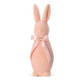 Flocked Easter Bunny with Bow