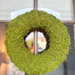 18" Moss Chubby Wreath