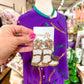 Mardi Gras Marching Boots Earrings