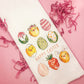 Happy Easter Eggs Tea Towel