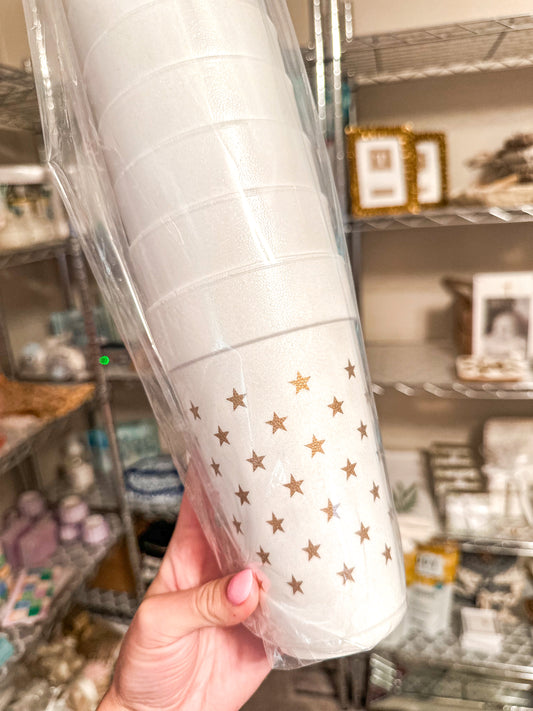 Star Styrofoam Cups
