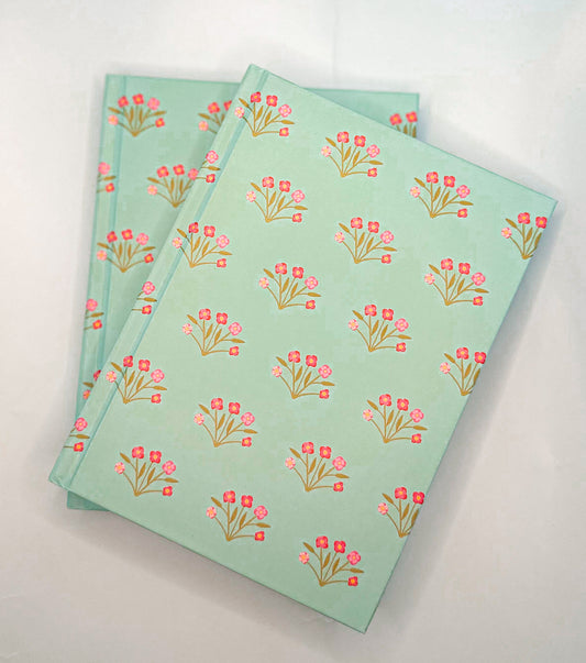 Blue Bouquets Notebook