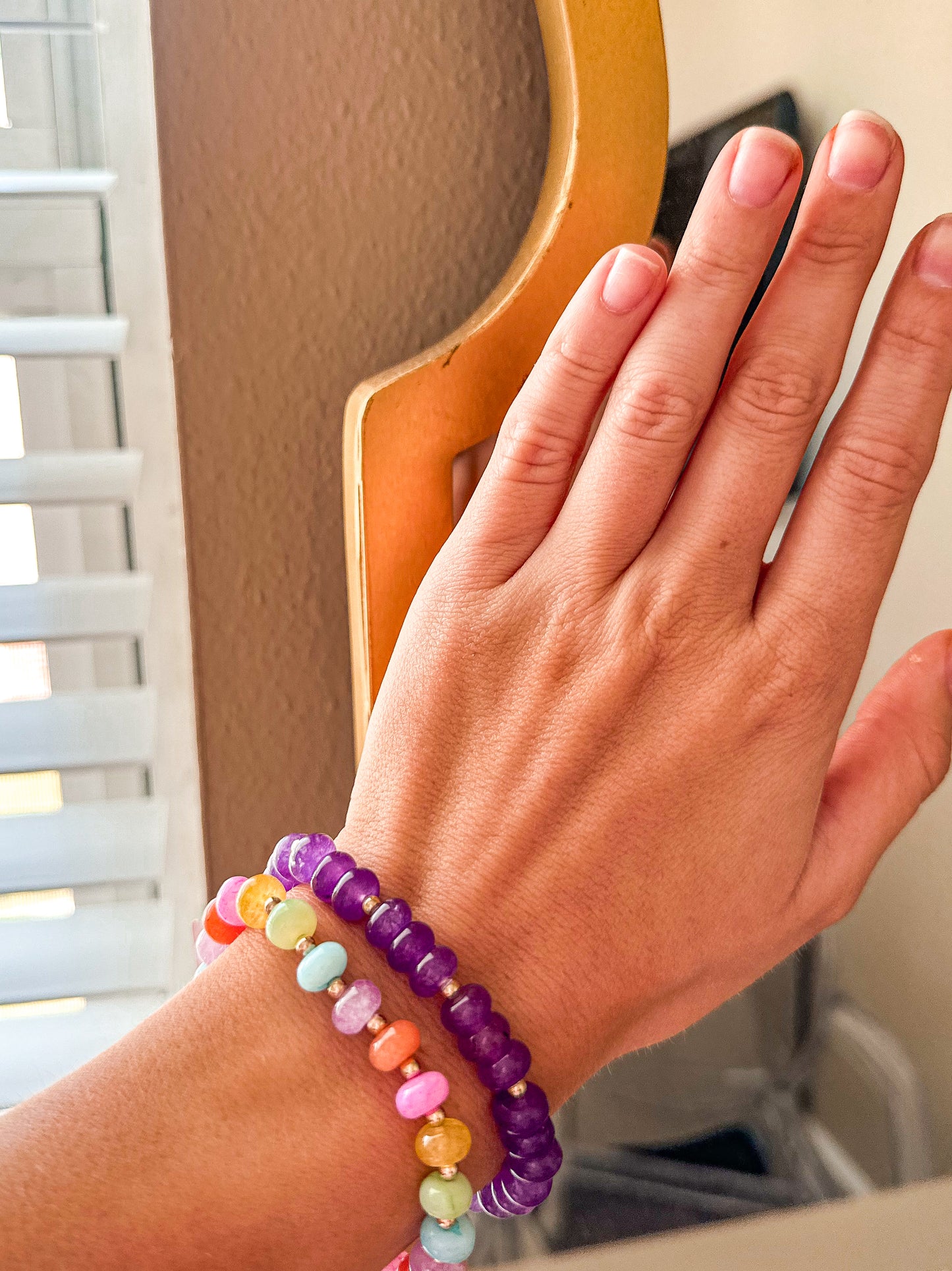 Colorful Gemstone Bracelets