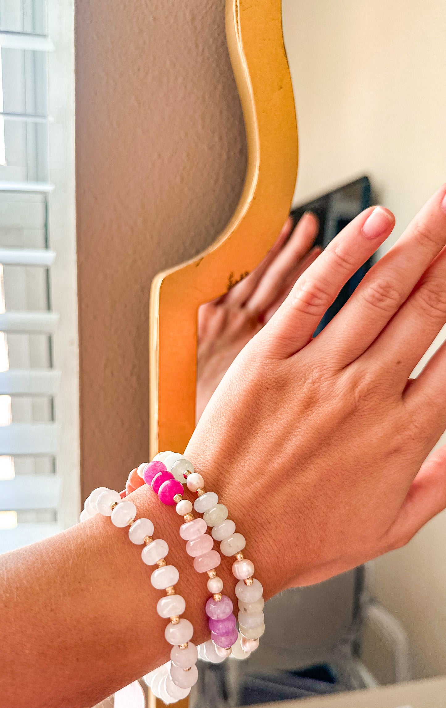 Colorful Gemstone Bracelets