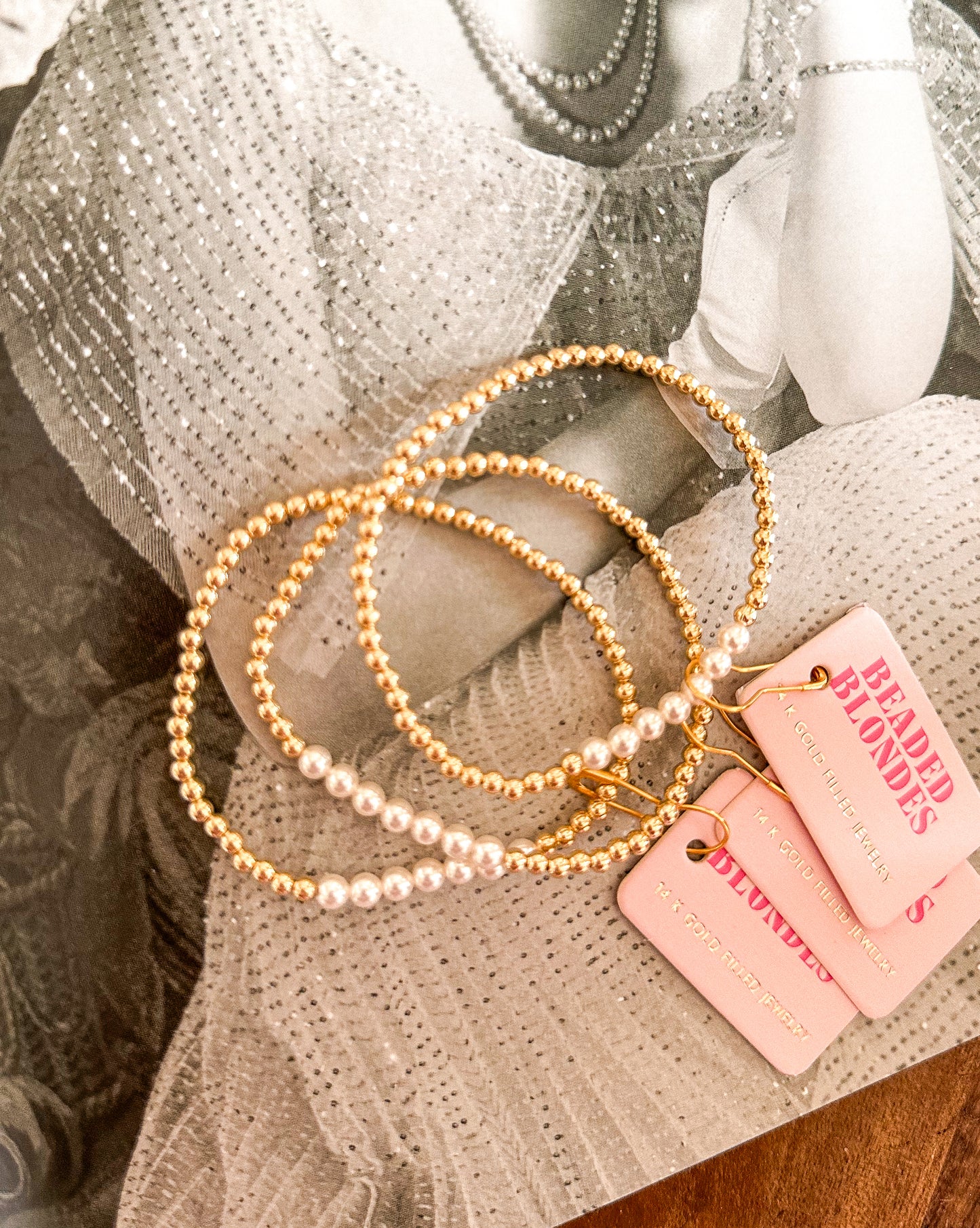 Sophia Pearl Beaded Bracelet