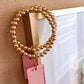 6mm Gold Beaded Bracelet