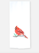 Red Cardinal Tea Towel