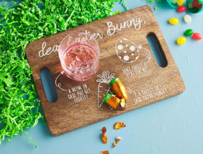 Easter Bunny Treat Tray