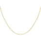 Eclipse Chain Layering Necklace in Gold