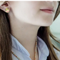 Ellie Heart & Smiley Face Children's Stud Earrings