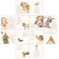 Advent Calendar w/ Gold Easel