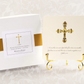 Cross Verses w/ Gold Easel