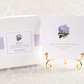 Hydrangea Verses w/ Gold Easel