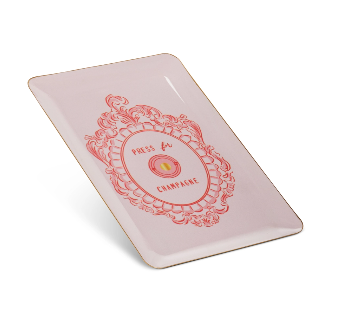 Champagne on Call Tray