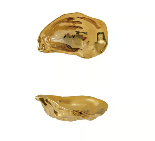 Ceramic Oyster Shell Shaped Dish