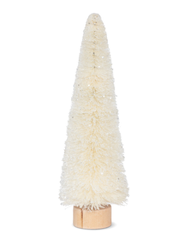 Glittered Sisal Tree