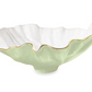 Bloom Medium Bowl - Pistachio and White