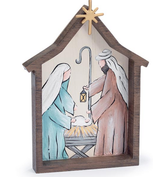 Holy Family Shelf Sitter