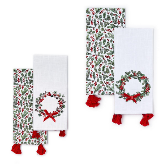 Merry Berry Set of 2 Tea Towels