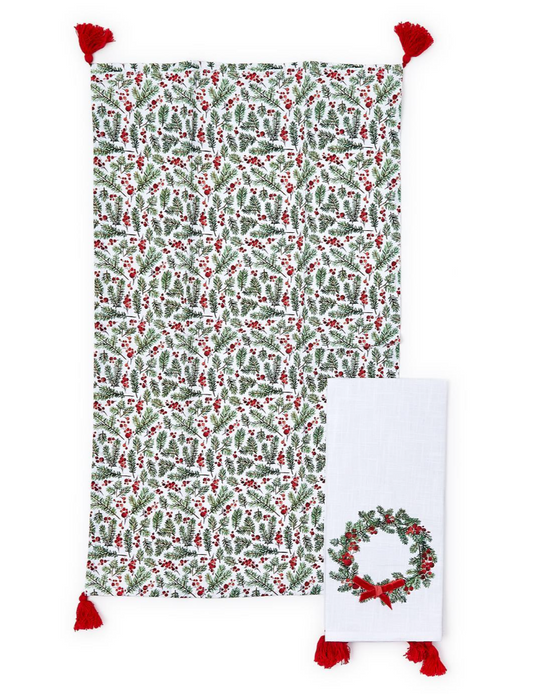 Merry Berry Set of 2 Tea Towels