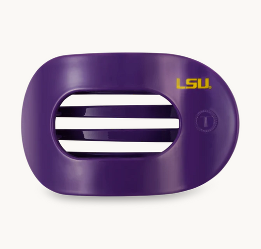 LSU Round Flat Hair Clip