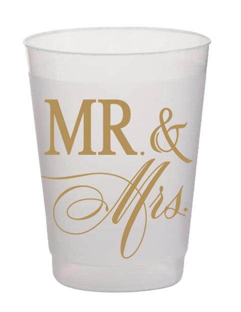 Mr. & Mrs. Frost Flex Cups