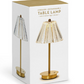 LED Cordless Table Lamp with Acrylic Shade