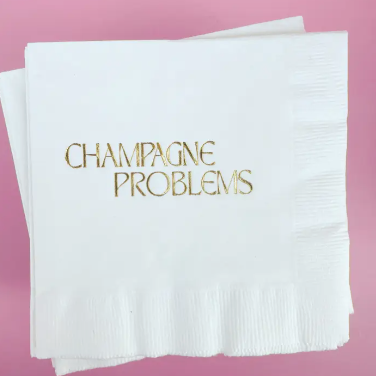 Champagne Problems Taylor Swift Napkins