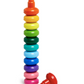 Rainbow Stack Finger Crayon Set in Gift Box Includes 12 Colors - Wax