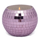 Lavender Disco Ball Candle