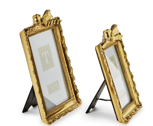 Vintage Gold Frames with Accent Bow