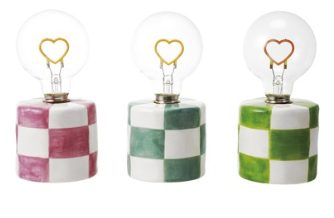 Heart Ceramic LED Lamp