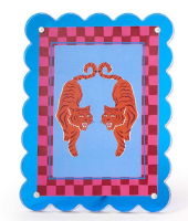 Color Pop 5x7 Scalloped Edge Acrylic Photo Frame