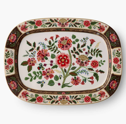 Large Porcelain Serving Platter