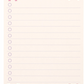 Bows To Do List Notepad