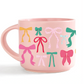 Ribbon Coquette Bows Cermaic Mug