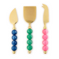 Color Pop Set of 3 Cheese Knives in Gift Box