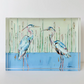 Blue Herons Acrylic Block