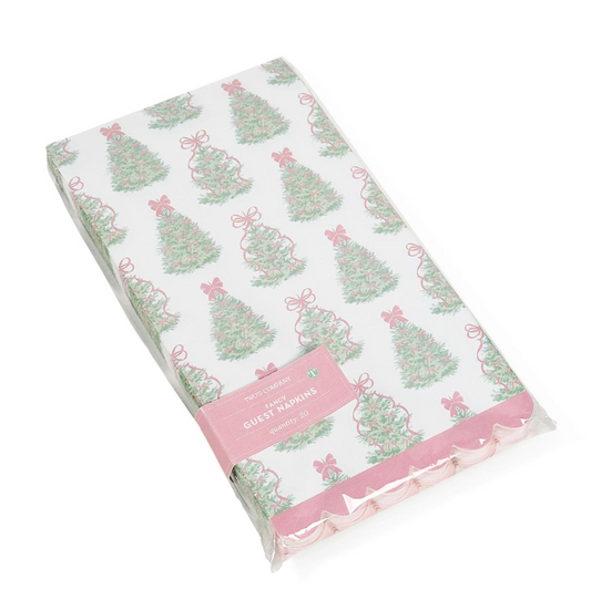 Bow-tiful 3-Ply Paper Dinner Napkin / Guest Towel