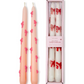 Set of 2 Bow Taper Candles