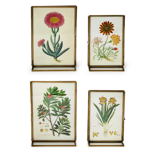 Gold Double Sided Metal Photo Frame