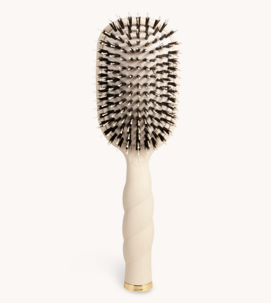 Boar Bristle Hair Brush - Tan