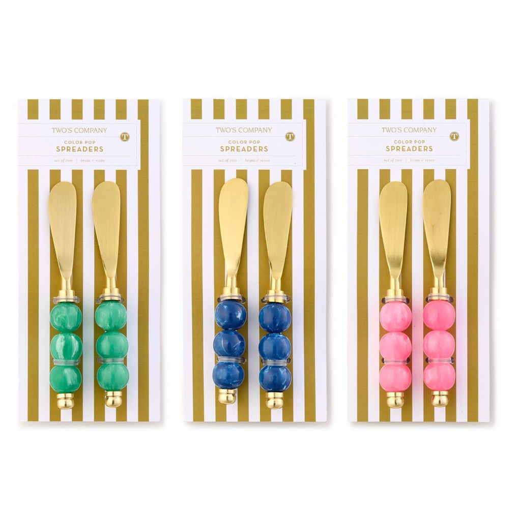 Color Pop Set of 2 Spreaders on Gift Card