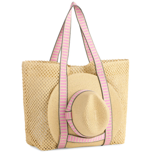 Dorian Tote and Hat Set