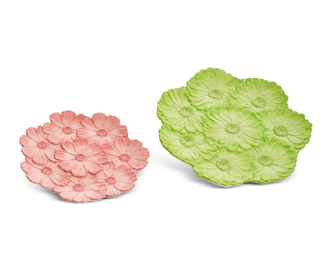 Floral Bouquet Plates