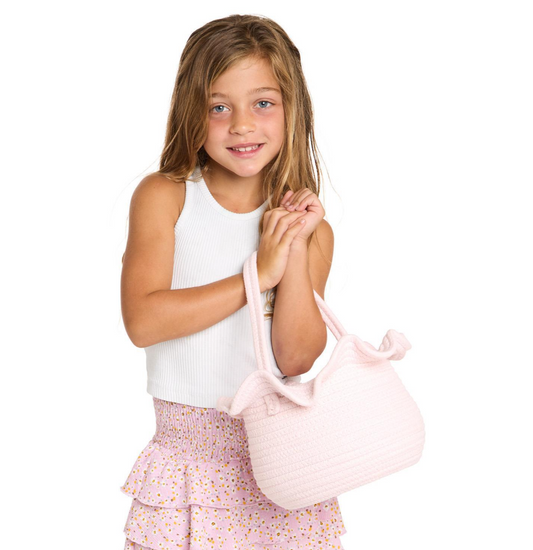 Ruffles Cotton Rope Basket