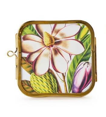 Brass and Glass Mini Metal Frames with Antique Gold Trim